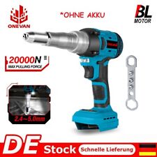 20000N Akku Nietpistole Elektrisch Blindnietgerät Popnietenzange Für Makita 18V 
