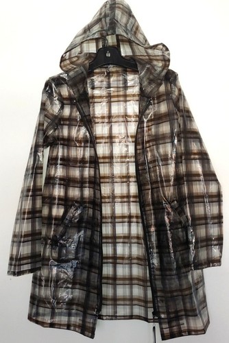 Dicke damen regenjacke - pu,