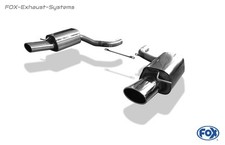  Duplex Sportauspuff Audi RS6 4F Typ C6 Limousine u. Avant je 140x90mm oval