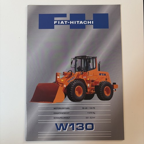 Prospekt fiat hitachi - fiat-hitachi, radlader
