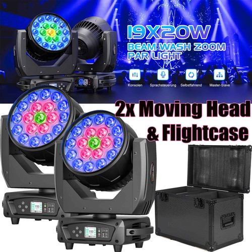 Led zoom beam wash moving - led,
