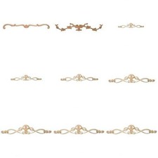 Jugendstil Holz Zierteile