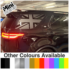 Landrover Discovery 5 Fenster Union Jack Flagge - Vinyl Aufkleber/Grafiken
