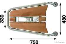 Bugspriet mit Ankerrolle und Wippe und 2 beinhalteten Befestigungsvarianten