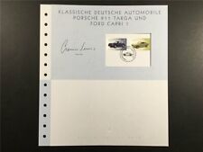 KUNST-EDITION 2016/02 AUTOS OLDTIMER PORSCHE 911 TARGA FORD CAPRI BMW 507 