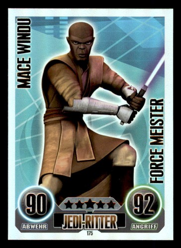 Mace windu force attax star - force,