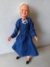 Caco Biegepuppe Großmutter Puppenstube 60er Jahre M 1:12