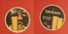 Strongbow rund Pfeile Brauerei Bierdeckel Bier