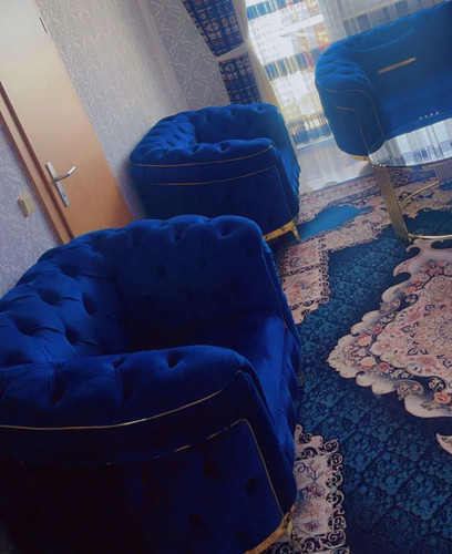 Türkich sofa set samt - türkich,