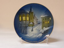 Rosenthal traditioneller Weihnachtsteller 1972 "Weihnachten in Franken"