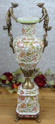 Porzellanvase jugendstil - porzellanvase,