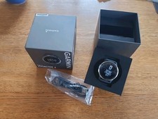 Garmin vívoactive 4 GPS-Laufuhr 45mm Gehäuse mit Silikonarmband - Dunkelgrau