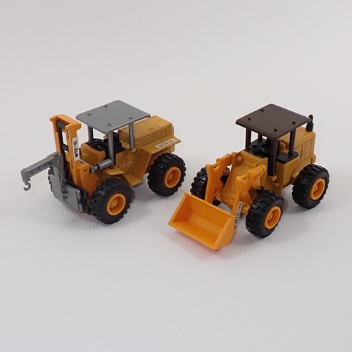 Modellauto bagger und - und, kran