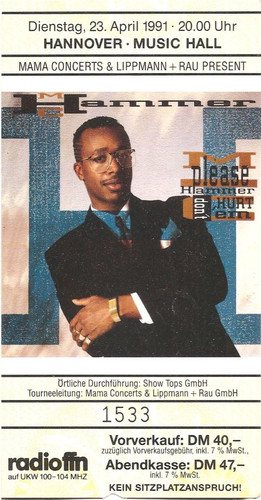Hammer concert 1991 - hammer,