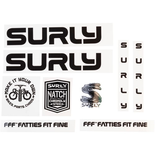 Surly grappler rahmen decal - surly,