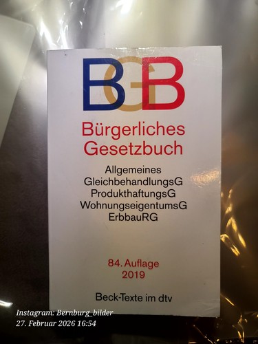 Bürgerliches gesetzbuch - bürgerliches, 83