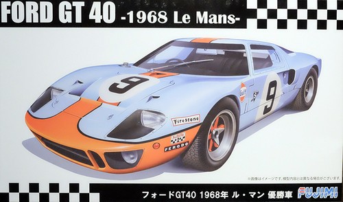 Ford gt40 1968 - ford, mans