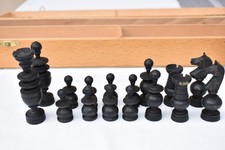 Antike Schachfiguren Holz