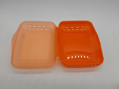 Tupperware snack box - snack-box, orange