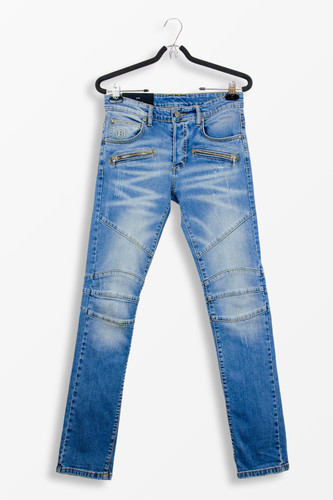 Balmain slim biker - jeans, light