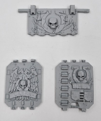 Land raider door plate - plate, bits