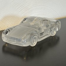 Porsche 959 - MagicCrystal - Glasauto mit Holzpodest - 24% Bleikristall-Anteil