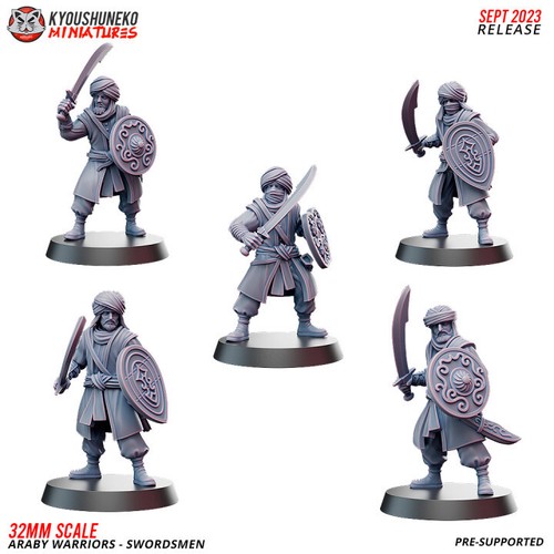 Araby warriors swordsmen - araby, |