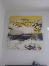 BVB Borussia Dortmund Leinwand Bild  50x 50cm