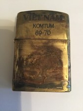 Altes Zippo Vietnam Komtum