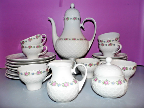 Porzellan kaffee service - porzellan,