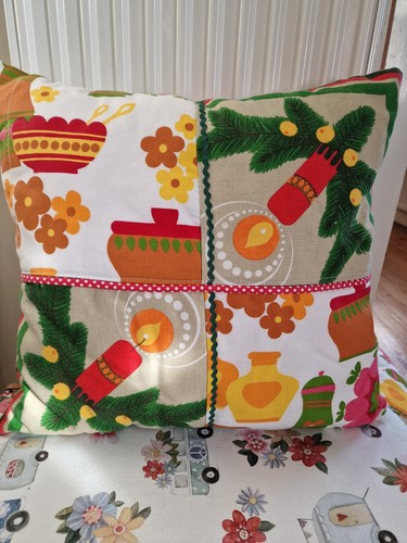 Dekokissen weihnachten 60er - 60er,