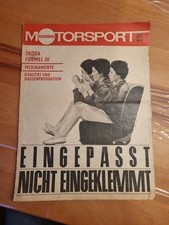DDR Illustrierter Motorsport Skoda 22/66 Formel 3, Motocross Teutschenthal