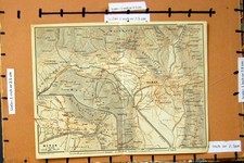 Original alter antiker Druck