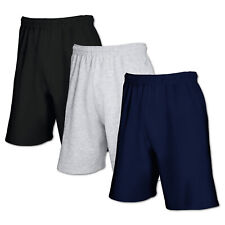 2x Fruit of the Loom Shorts Jogginghose kurze Hose Sport Fitness Gym Bermuda 