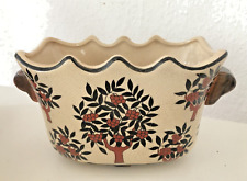 Selten Chinesischer Porzellan Cache Pot Jardiniere Blumentopf  1960-1970er