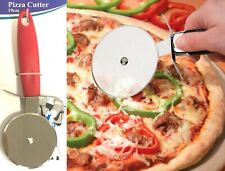 Pizzaschneider Edelstahlklinge Rollwippe Pizza und Fladenbrot