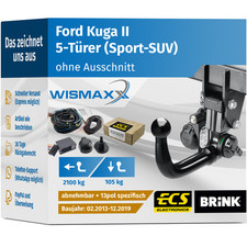 ANHÄNGERKUPPLUNG für Ford