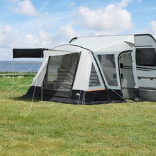 dwt Wohnwagen Luft-Vorzelt Fortuna Air mit 280 cm Tiefe leichtes Reisezelt