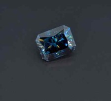 2 Kt Stößel Blau Kissenschliff VVS1 Diamant Premium Qualität Loser Edelstein ...