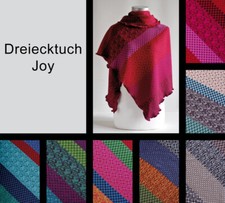 Dreiecktuch Joy aus 100% Wolle