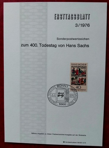 Etb 1976 400 todestag hans - etb,