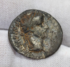 Seltene Tiberius SILBER Denar
