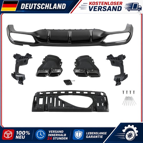 Rear diffuser blende endrohr - rear,