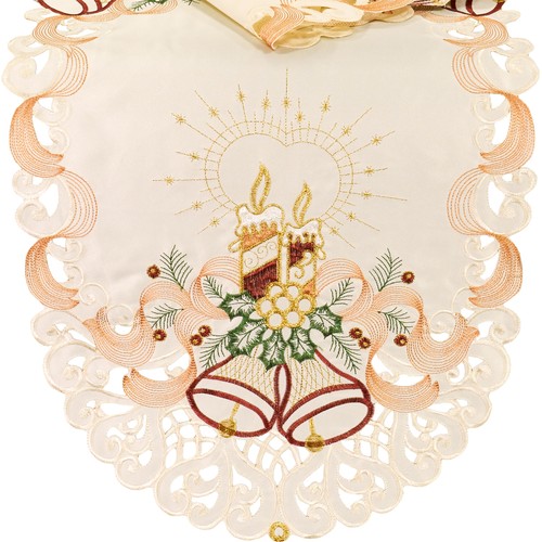 Tischläufer weihnachten oval - weihnachten,