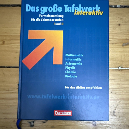 Cornelsen das große - cornelsen, tafelwerk