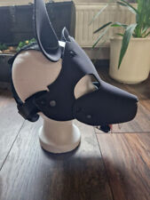Petplay BDSM Neopren Hunde Fuchs Maske