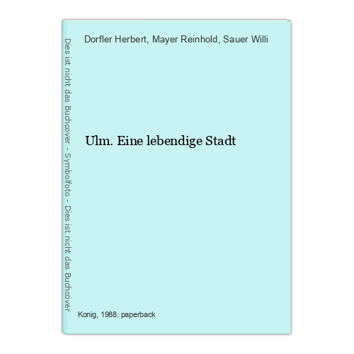 Ulm eine lebendige stadt - ulm.,