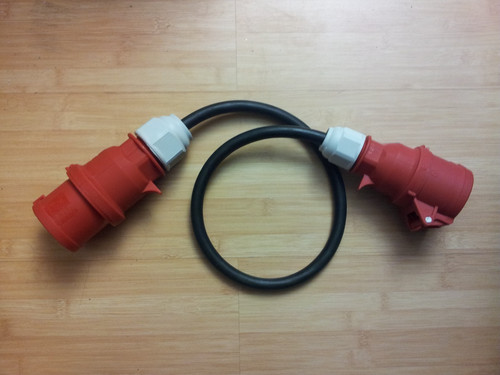 Cee adapter 32a auf 16a - 32a,