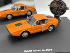Universal Hobbies '73 Saab Sonett III in Burnt-Orange 1/43 OVP - sehr selten