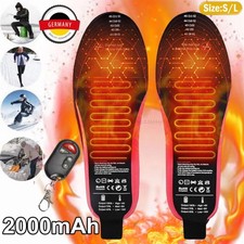 USB Beheizbare Einlegesohlen mit Fernbedienung Beheizte Schuheinlagen Heizsohlen